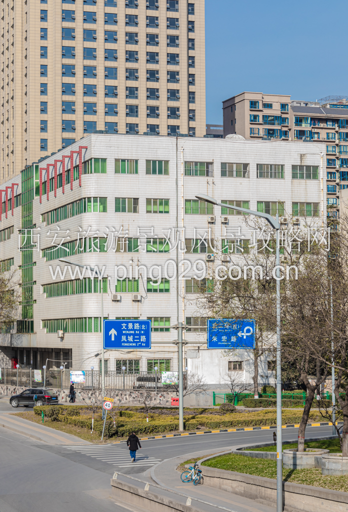 西安旅游景区景观照片-西安二环城市道路景观照片 西安旅游景区景观照片-西安二环城市道路景观照片