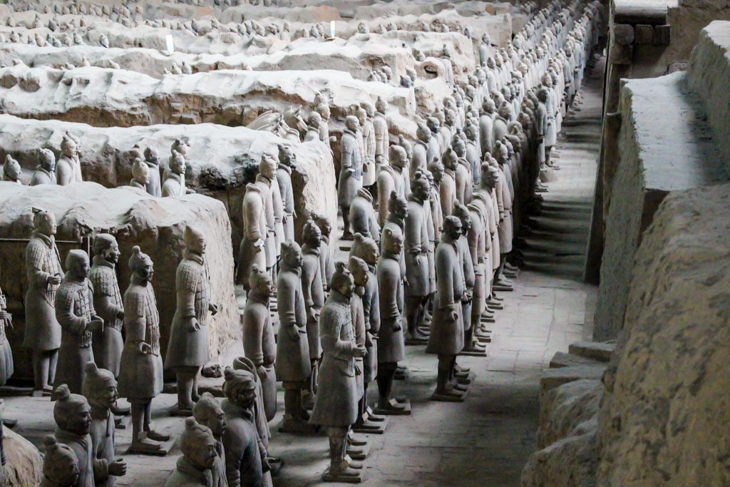 开始你自己的兵马俑-西安兵马俑景区景观 开始你自己的兵马俑-西安兵马俑景区景观