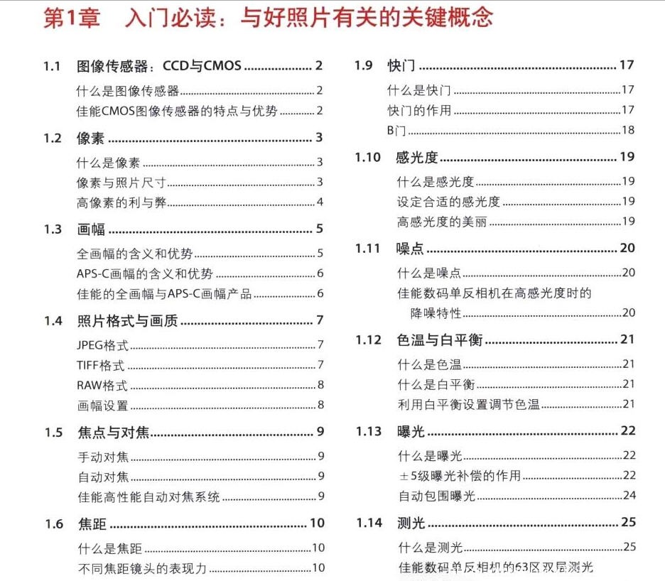 摄影书推荐:《佳能数码单反摄影 从入门到精通》适合使用佳能单反相机的摄影爱好者阅读插图3 每天推荐一本摄影书:《佳能数码单反摄影 从入门到精通》